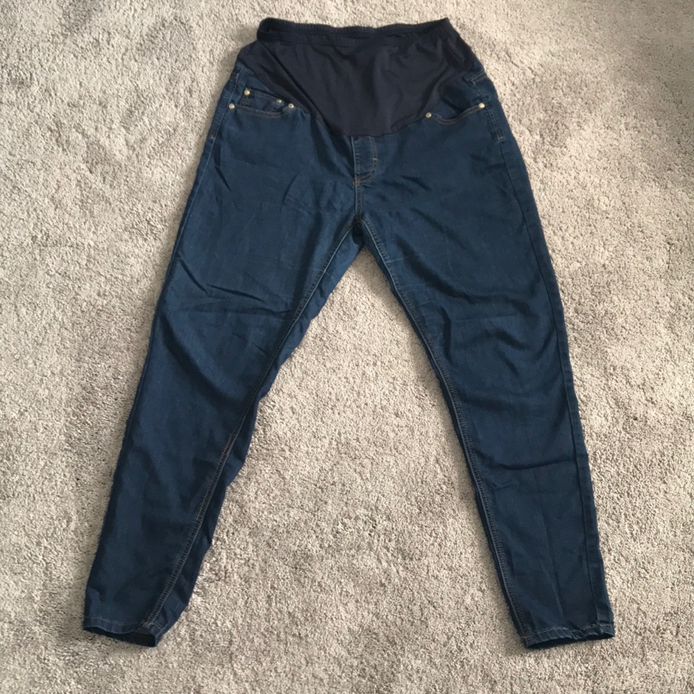 Oh mamma maternity jean/leggings. Size large.